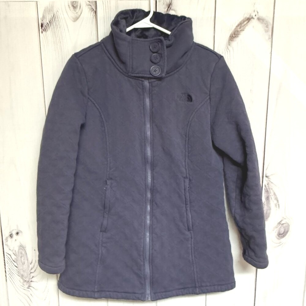 The North Face Carolina Quilted Jacket Women's Large Purple GUC Warm